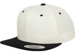 Flexfit 6089MT | Cappellino Classico A Due Toni - Colore: Naturale/Nero - Taglia: Unica