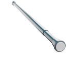 Asta Per Tende Da Doccia Alu 140 Cm - 250 Cm Blu Asta Telescopica