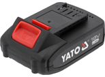 Batteria Yato 18V Agli Ioni Di Litio 2,0Ah, Batteria Per Utensili
