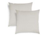 Sleepling - Set Di 2 Cuscini Per Divano, 40 X 40 Cm, Cuscini Decorativi, Cuscini, Beige