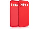 Beline Etui Silicone Google Pixel 9 Proczerwony/Red