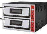 Forno Per Pizza Ggf Con Due Camere Per 12 Pizze Da 360 Mm Ciascuna, Argilla Refrattaria Solida, 18 Kw, 1010 X 1210 X 750 Mm (Lxpxa)