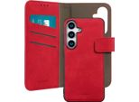 Imoshion Custodia Protettiva Samsung Galaxy S25 Custodia A Libro Custodia Per Cellulare Per Samsung Galaxy S25 - Rosso
