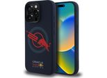 Etui Red Bull Hc Silicone Orbr20 Logo Rosso Fodera Fare Iphone 15 Pro Magsafe Granatowy