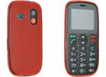 Caseroxx Cover Protettiva In Tpu Compatibile Con Gigaset GL395, Custodia In Gomma Per Cellulare Rossa
