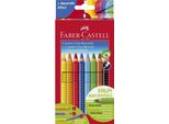 Faber Castell FC-280921 Kleurpotlood Faber-Castell Jumbo Grip Promotieset 8 + 1 + 1