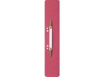 Listelli Di Pinzatura Leitz, 60 X 305 Mm, Cartone Manila, Rosso