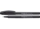 Schneider SN9671 Fineliner Topliner 967, 0,4 Mm, Schwarz