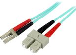 Startech.Com A50FBLCSC1 Cavo Infiniband E In Fibra Ottica 1 M Lc Sc Turchese