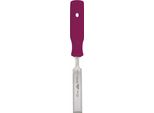 Scalpello Con Manico In Plastica Rossa, Forma Svedese, 18 Mm, Scalpello Stubai Per La Lavorazione Precisa Del Legno, Scalpello Per Falegnami E Carpentieri