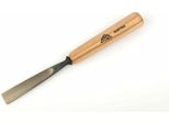 Scalpello Stubai Serie 52 - Forma 48 | Scalpello Piatto Diritto 20 Mm, Con Manico In Legno, Per Preforo, Per Lavori Di Battuta, Sgrossatura, Rosette, Per Lavorazioni Precise Del Legno