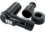 Pipetta Candela Nero Motoforce In Plastica Connettore 90°