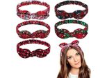 Cerchietto - Bandana - Natale - Babbo Natale - Albero Di Natale - Natale - Natale - Cerchietto Centro Sinistra