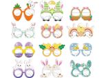 Pasqua - Coniglietto Di Pasqua - Set Di 6 Colori Casuali - Bicchieri Di Pasqua