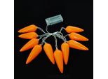 Pasqua - Pasqua - Coniglietto Di Pasqua - Illuminazione - Illuminazione Di Pasqua - Luci Di Fata Con 10 Luci - Carota - Carote