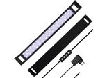 Tolletour 75-90Cm Led Acquario Illuminazione Serbatoio Di Pesce Lampada A Spettro Completo Di Luce Vegetale Per La Crescita Delle Piante D'acquario