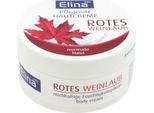 Elina Crema Nutriente Foglie Di Vite Rossa 150 Ml