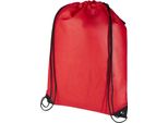 Borsa Da Ginnastica "Evergreen"", Materiale Riciclato, 5L PF4645 (Taglia Unica) (Rosso)"