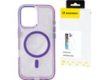 Custodia Wozinsky Glitter Case Magsafe Na Samsung Galaxy S24 Fe - Fioletowe Z Brokatem