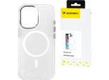 Custodia Wozinsky Glitter Con Mag Safe Per Samsung Galaxy S25 - Trasparente Con Brillantini