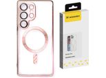 Etui Wozinsky Custodia Placcata Z Magsafe Na Samsung Galaxy S25+ - RóżOwe