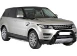 Barra Di Protezione Paraurti Anteriore Per Range Rover Sport 2014-2017 ø76Mm Acciaio Nero