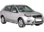 Barra Di Protezione Paraurti Anteriore Per Renault Koleos 2011-2013 ø76Mm Acciaio Argento