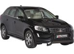 Barra Di Protezione Paraurti Anteriore Per Volvo XC60 2013-2017 ø63Mm Acciaio Protezione Nera
