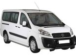 Barra Di Protezione Paraurti Anteriore Per Fiat Scudo 2007-2016 ø63Mm Acciaio Protezione Nera