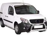 Barra Di Protezione Paraurti Anteriore Per Mercedes Citan 2012-2020 ø63Mm Acciaio Argento