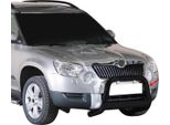 Barra Di Protezione Paraurti Anteriore Per Skoda Yeti 2010-2013 ø63Mm Acciaio Inox Nero