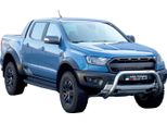Barra Di Protezione Paraurti Anteriore Per Ford Ranger Raptor 2019-2025 ø76Mm Acciaio Argento