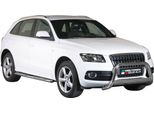 Barra Di Protezione Paraurti Anteriore Per Audi Q5 2008-2015 ø63Mm Acciaio Protezione Argento