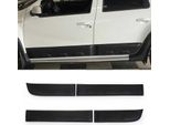 Modanature Di Protezione Porta Protezione Laterale 4X Per Dacia Duster 2010-2018 Abs Nero 4Pcs