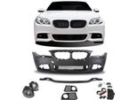 Paraurti Anteriore Jom Per Bmw Serie 5 F10 F11 2010-2017 Con Fari Fendinebbia