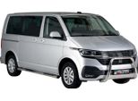 Barra Di Protezione Paraurti Anteriore Per Vw T6.1 Transporter 2019-2024 ø63 Grigio Acciaio