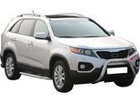 Barra Di Protezione Paraurti Anteriore Per Kia Sorento 2009-2012 ø76Mm Acciaio Protezione Argento