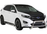 Barra Di Protezione Del Paraurti Anteriore Per Ford Edge 2014-2018 ø76Mm Acciaio Protezione Argento