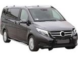 Barra Di Protezione Del Paraurti Anteriore Per Mercedes Classe V 2014-2019 ø63 Acciaio Nero