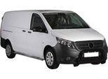 Barra Di Protezione Paraurti Anteriore Per Mercedes Vito Viano 2015-2019 ø63 Acciaio Nero
