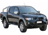 Barra Di Protezione Paraurti Anteriore Per Mitsubishi L200 2006-2009 ø63Mm Acciaio Nero