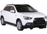 Barra Di Protezione Paraurti Anteriore Per Mitsubishi Asx 2010-2012 ø63Mm Acciaio Nero