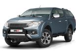 Barra Di Protezione Del Paraurti Anteriore Per Fiat Fullback 2015-2021 Con Abe Nero