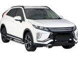 Barra Di Protezione Paraurti Anteriore Per Mitsubishi Eclipse Cross 2018-2020 ø63 Nero