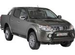 Barra Di Protezione Paraurti Anteriore Per Mitsubishi L200 2015-2018 ø63Mm Acciaio Nero