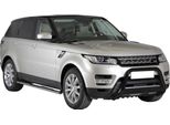 Barra Di Protezione Paraurti Anteriore Per Range Rover Sport 2014-2017 ø63Mm Acciaio Nero