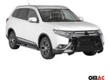 Barra Di Protezione Del Paraurti Anteriore Per Mitsubishi Outlander Phev 2015-2018 ø63 Nero