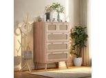 Comodino Proximax, Comodino In Legno Con Cassetto, Comodini Moderni, Cassettiera Piccola 91X60X34 Cm, Tavolino Per Camera Da Letto, Soggiorno, Ufficio, Cassettiera, Comodino, Console Da Letto, Mobile Da Letto