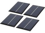 4PCS 0.6W 6V Mini Modulo Pannello Solare Fotovoltaico Celle Solari Campeggio All'aperto Caricabatteria Parti Fai Da Te