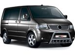 Barra Di Protezione Del Paraurti Anteriore Per Vw Transporter T5 2003-2015 Abe Protection Silver